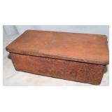 Vintage Cast Iron Box w/ Lid, 12'x5.5'x5'