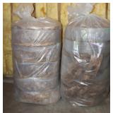 2 Bags of Brown Insulation: