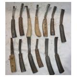 13 Wood Carving Hook Knives