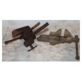 2.5' Jaw Bench Vise & 6' Jaw Vise
