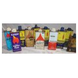 Zippo & Ronsonol Lighter Fuel Cans