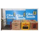 Advertising Crates, Boxes & Signs: