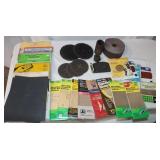 Sand Paper Sheets, Sanding Discs, Sanding Block;
