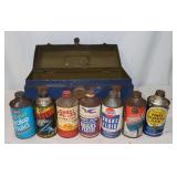 Brake Fluid & Power Steering Fluid Cans: