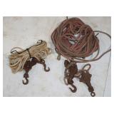 2 Rope Bundles w/ Pulley's