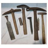 Tack Hammer, Pick Axes, Chisel Head,..