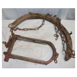 Loudens Circular Single Horse Harness, Patent 1895