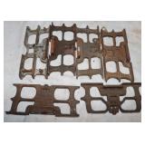 6 Antique EC Atkins Raker Gauge Sharpening Tool;