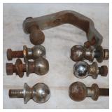 7 Ball Receiver Hitches: 6) 1-7/8' & 1) 2'