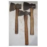 1) 3.5' & 2) 5.5' Broadaxes