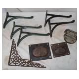 Vintage Brackets & Handles: