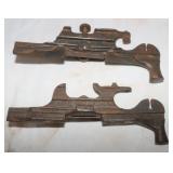 2 Vintage Cross Cut Saw Tools: July 14 1885 Pat.
