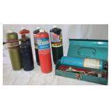 7) 1 lb. Propane & Oxygen Tanks & Torch Kit