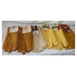 6 New Pairs of Work Gloves