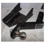 Curt 6" Drop Receiver Hitch & 2" Receiver Bracket