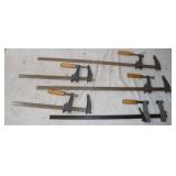 4 Bar Clamps: 12",18",24"