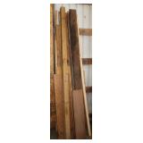 mixed Lumber: 4"x4"x100", mixed 2"x4", 2"x6",