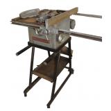 Vintage Table Saw on stand works
