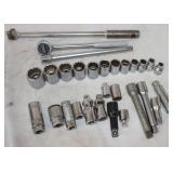 1/2" Sockets, Ratchets, Accessories