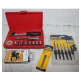 Drill Bits & Socket Set: