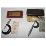 2 Micrometer in Boxes: Slocomb 1-2" &