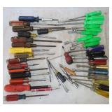 mixed Screwdrivers and Nut Drivers