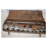 16 pc. 3/4" Drive Socket Set w/ Breaker Bar