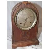 New Haven Cathedral Style Mantel Clock, 8.5x13"