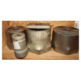 4 Large Sockets: 3-7/8", 4-1/8", 4-13/16" & 1 ?