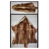 23"x8" & 22"x28" Tanned Animal Pelts