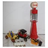 Mini Toy Cars, AVON Gas Pump & Super Pitch Pipe