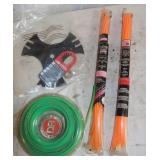 Weed Eater String & Blade: Green is 155mil &