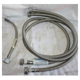 Braided Steel Wash Machine Hoses &