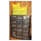 18 Drawer Small Parts Bin, 14x6x18" & 5 Part