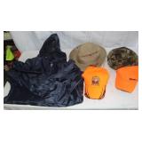 3 Hats, Rain Jacket  size Small