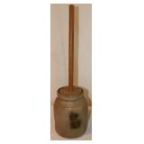 Vintage Butter Churn, 10" w/ 25.5" Handle Height