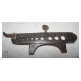 leather Rein Rounder 9.5"