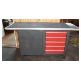 Work Bench Tool Cabinet 5 drawer