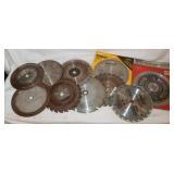 11 Saw Blades: New Dewalt, Nicholson, Norton,ï¿½