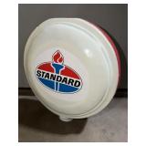 Handmade Replica Gas Pump Like Globe, 12" diameter