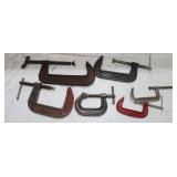 6 C Clamps: 2.5"-> 6"