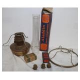 Aladdin Lamp Parts: Base, Chimney, Wicks