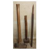 Double Bit Axe & Mallet