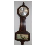Sessions 8 Day Hanging Wall Clock, 8.5"x25.5"