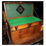 Wood Machinist tool box 7 drawer, 20"x9"x12.5"5