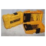 2 Dewalt Drill Bit Sets 13pc & 14pc Complete