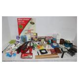 Glue, Matches, Lighters, Glasses, Rulers &