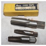 3 Taps: 1/2"-14, 1/4"-18NPT, 1/8"-P