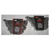 2) 9pc. Combination Wrench Sets, Metric & ACE