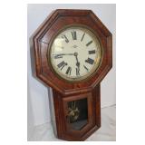 Vintage Wall Clock S Trademark, 12x22"